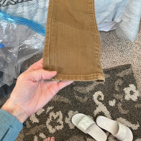 American Eagle Khaki 0X-Long low rise pants - Picture 3 of 4